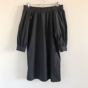 & Other Stories Black Off Shoulder Dress 2